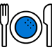 blue-plate-utensil-icon