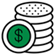 green-coins-icon