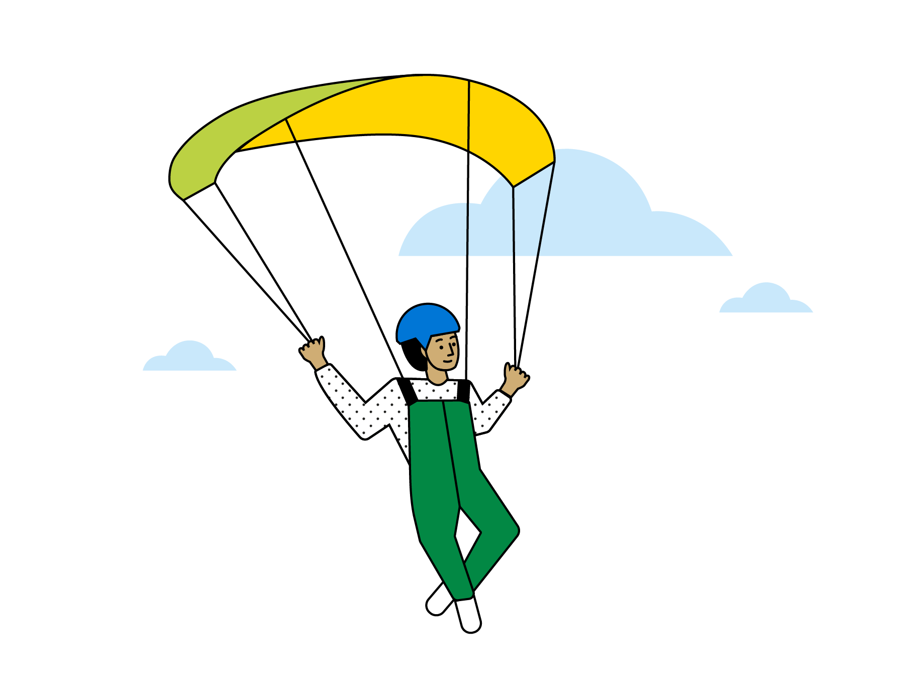 hang-glider-over-mountains-illustration