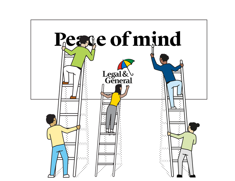 illustration-people-on-ladders-painting-sign