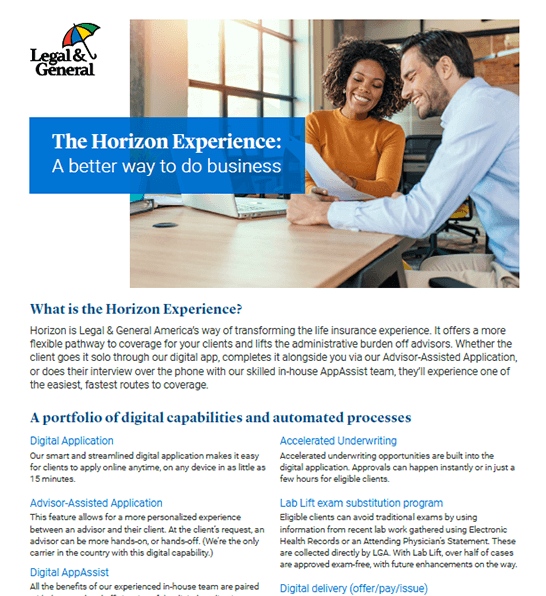 horizon-summary
